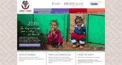 Desktop Screenshot of handstohearts.org